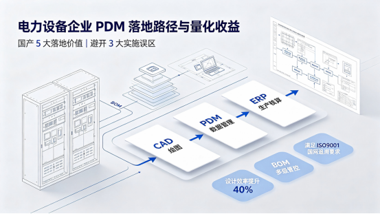 三品PDM电力设备行业实施 三品PDM电力设备行业实施